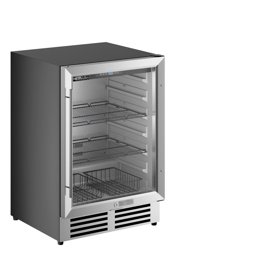 AvaValley BRC-84-SZ Full Glass Door Beverage Cooler