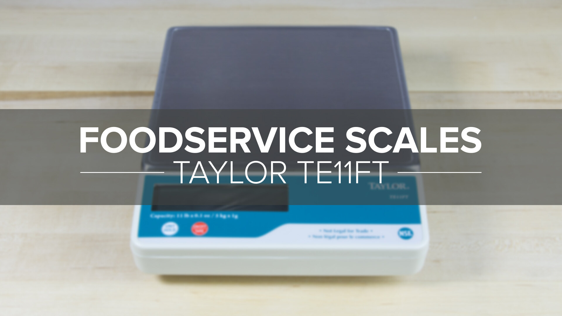 Taylor TE10FT Portion Control Scale, Digital, 11 lb x .1 oz. - Win Depot