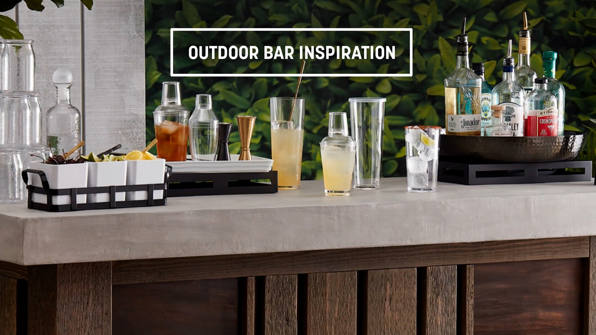 American Metalcraft Outdoor Bar Collection