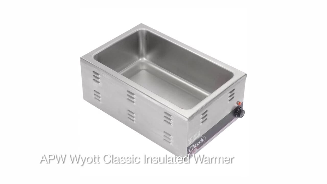 APW Wyott Classic Insulated Warmer Video | WebstaurantStore