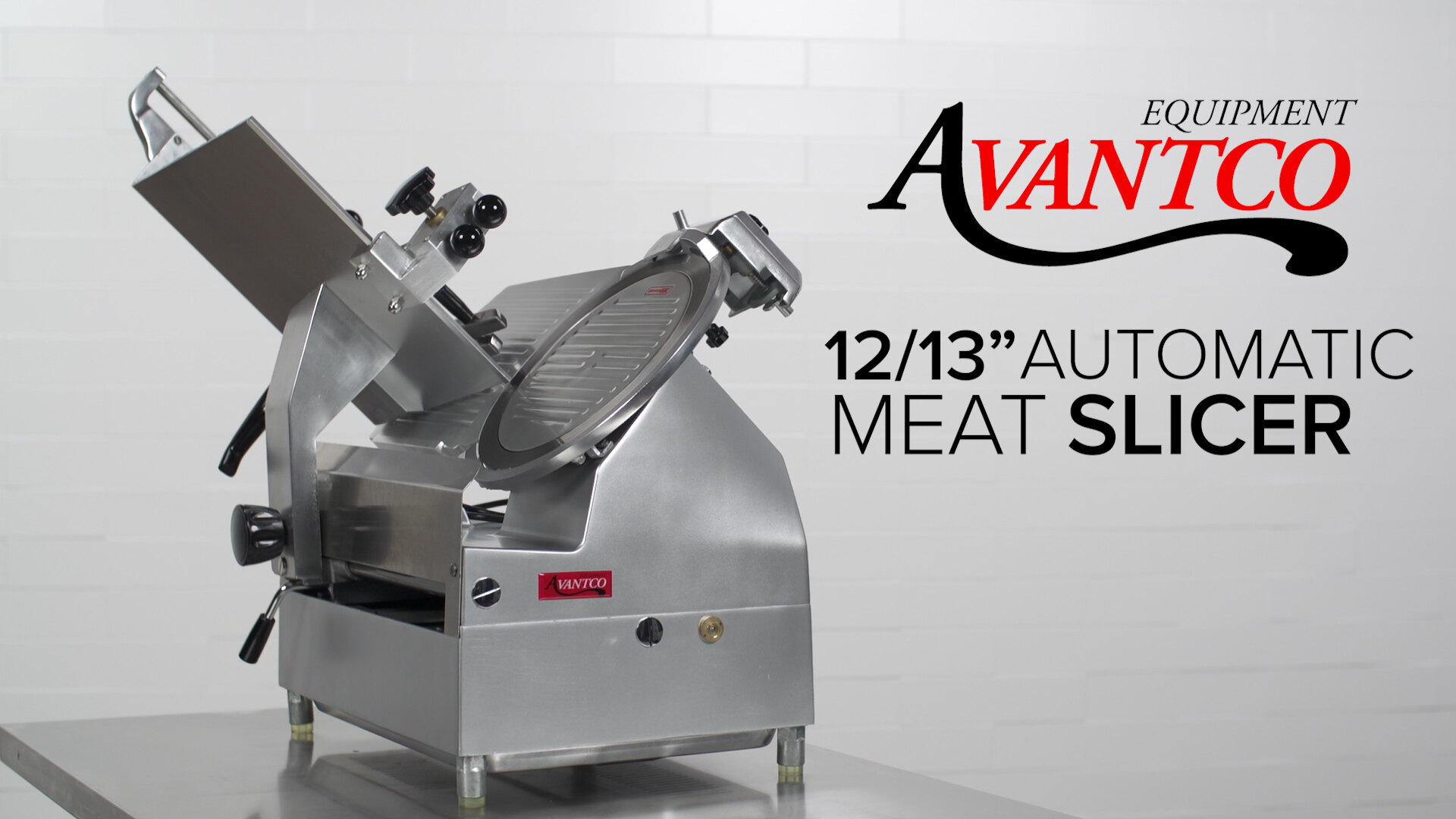 Avantco 13 Automatic Meat Slicer (w/ Manual Option)