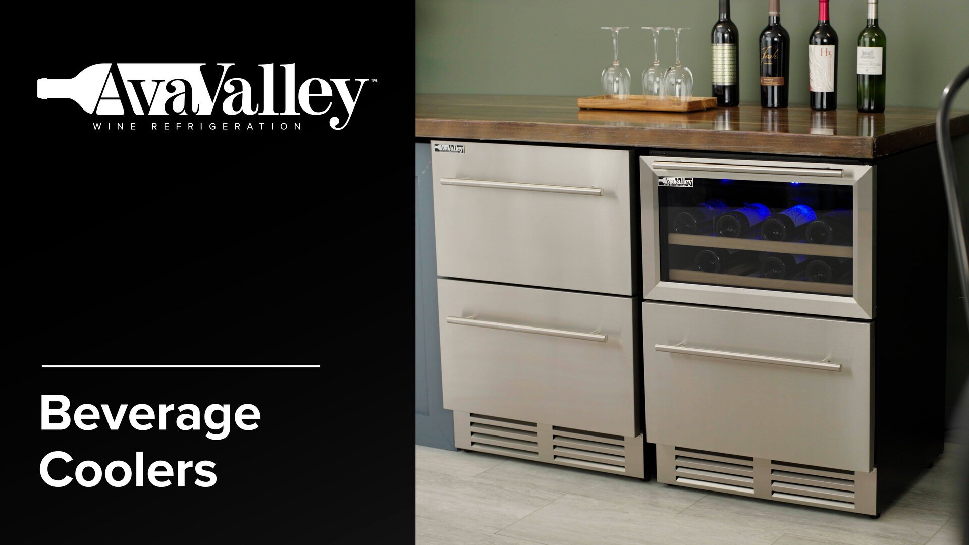 AvaValley Beverage Coolers with Drawers