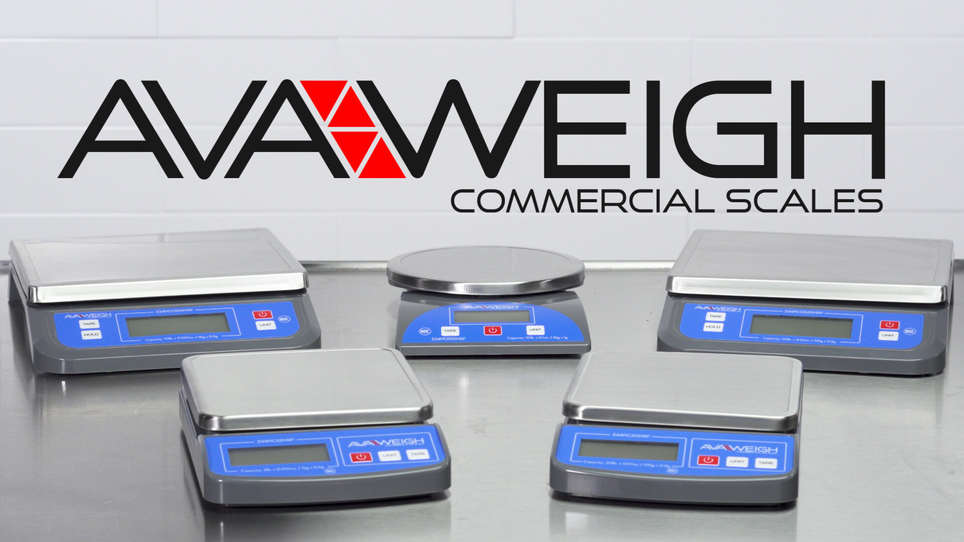 AvaWeigh PC32 2 lb. Digital Portion Control Scale
