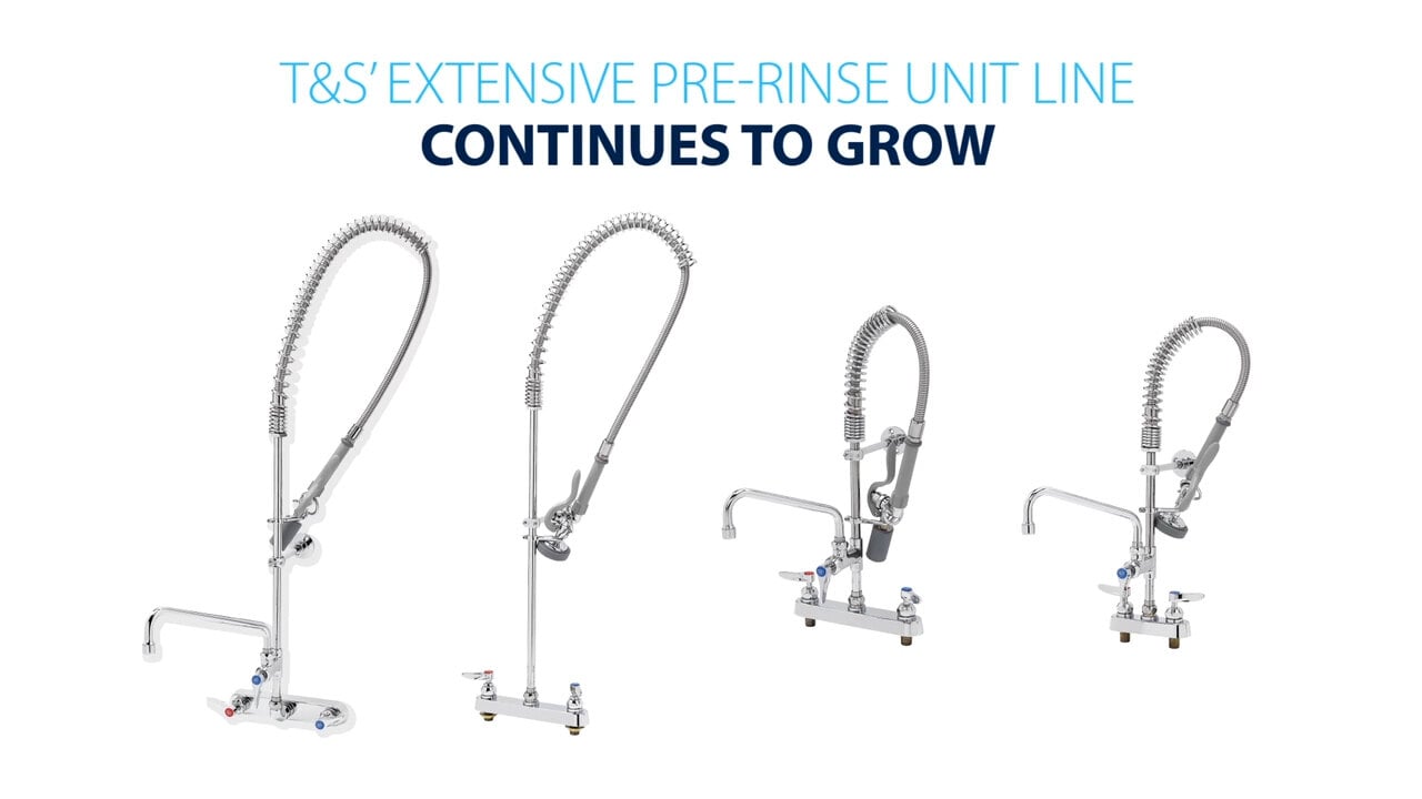 B-5100 Series Pre-Rinse Units