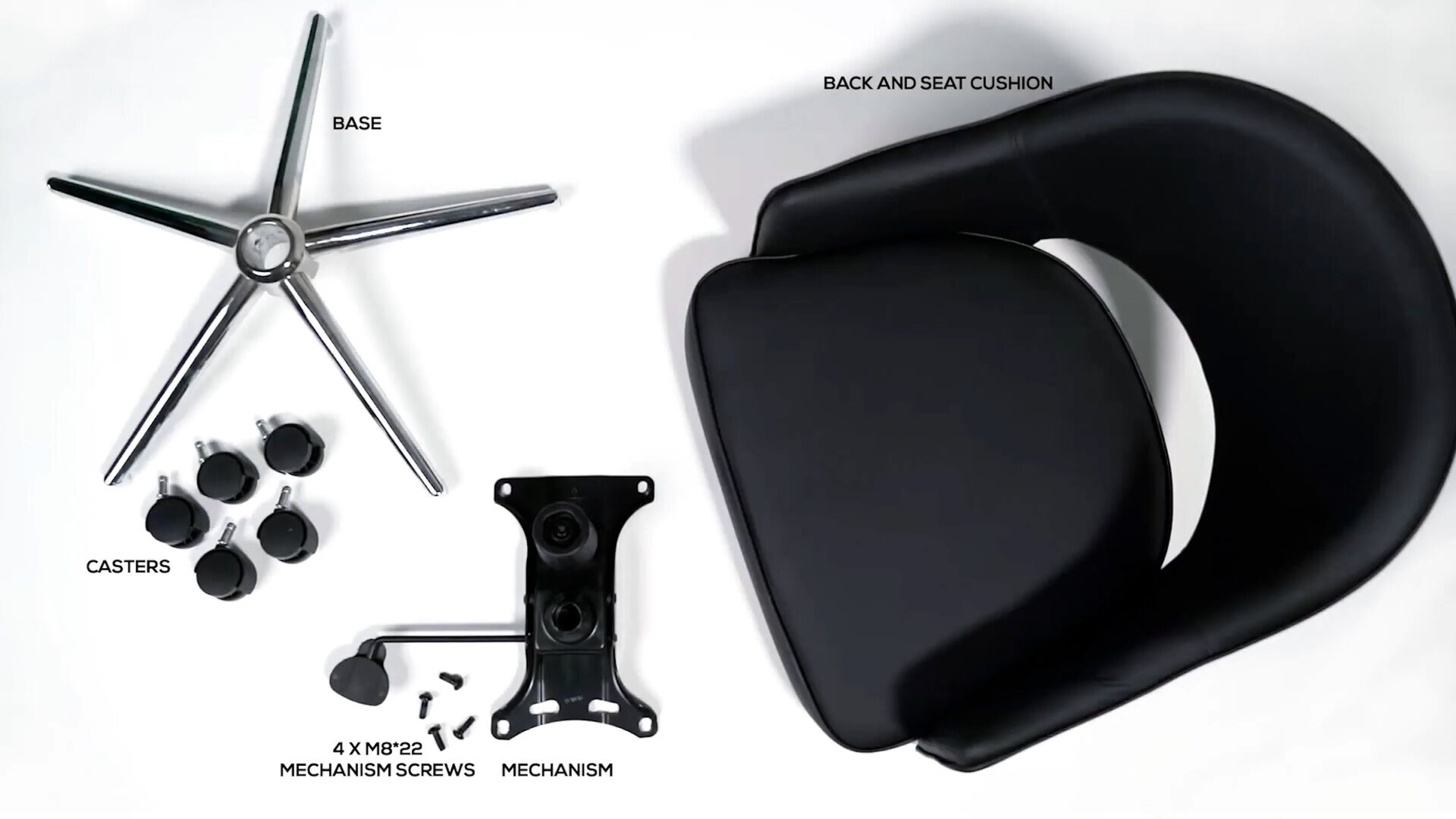 Boss B486 CBK Office Chair Assembly Video | WebstaurantStore