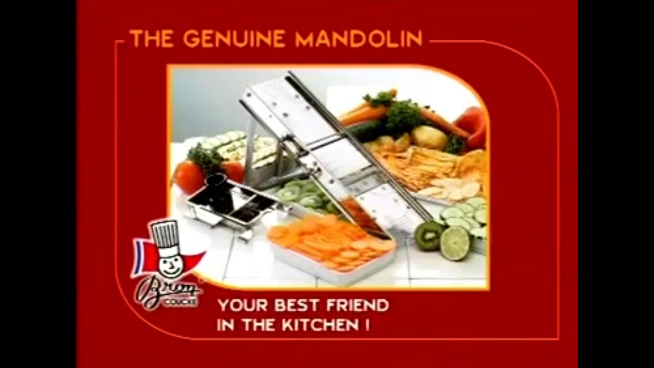 Best rated Mandoline food slicer, Bron mandoline, Stainless Steel