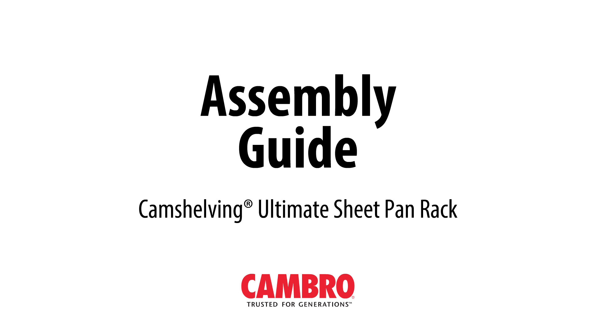 Cambro UPR1826FP20580 Ultimate Sheet Pan Rack, Full Size Mobile, Brushed  Graphite