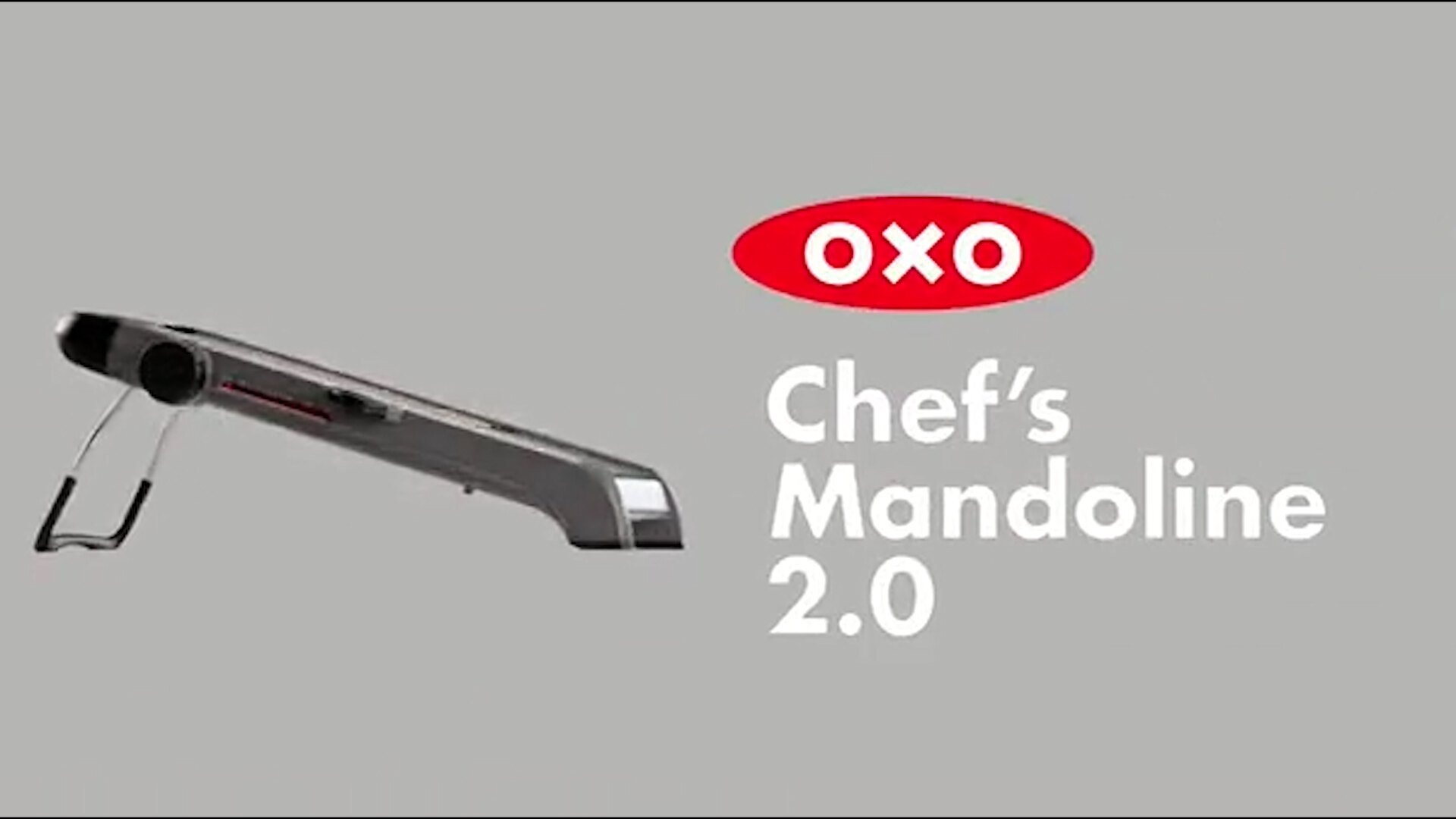 OXO Stainless Steel Chef's Mandoline Slicer 2.0 - 17 3/5L x 7 1/10W x 3  4/5H