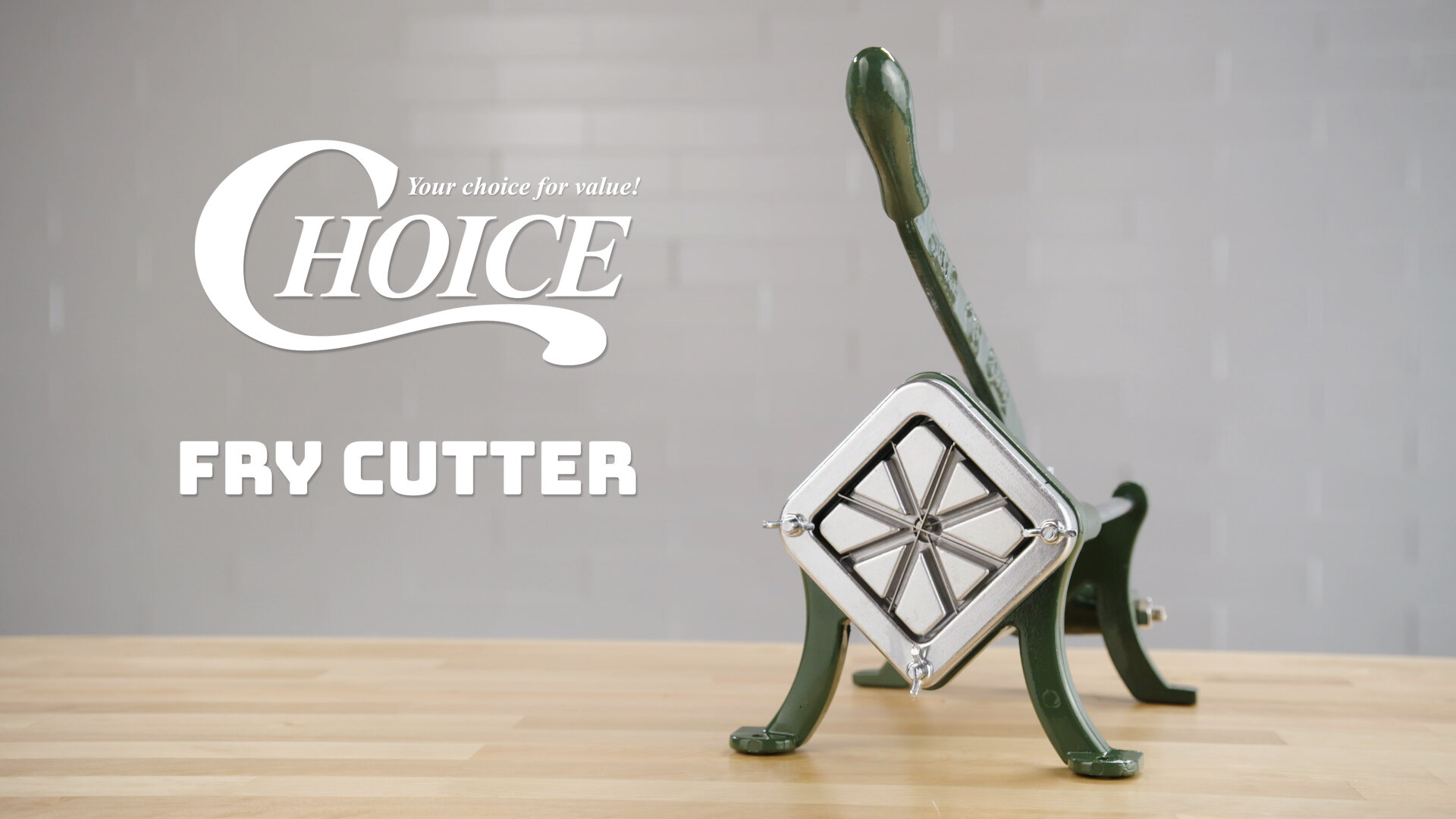 Choice Fry Cutter Video
