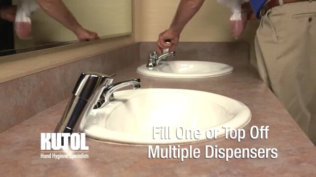 Kutol Counter Mount Soap Dispenser Intallation