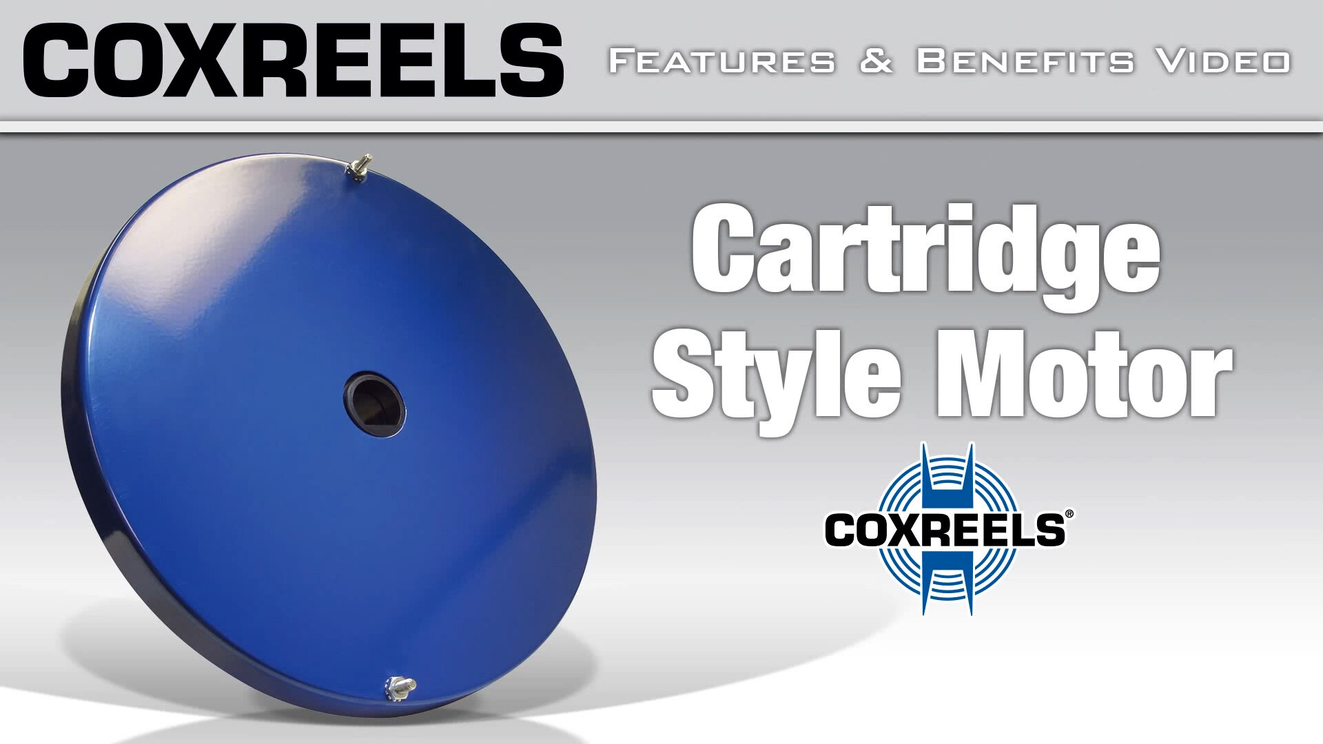 Coxreels Features & Benefits - Cartridge Style Motor Video