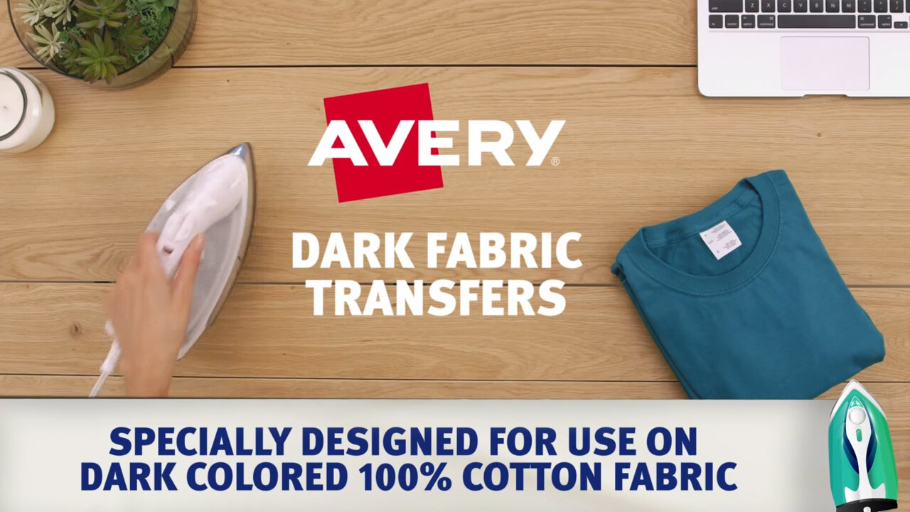 Avery® Dark Fabric Transfers, 5 ct - Kroger