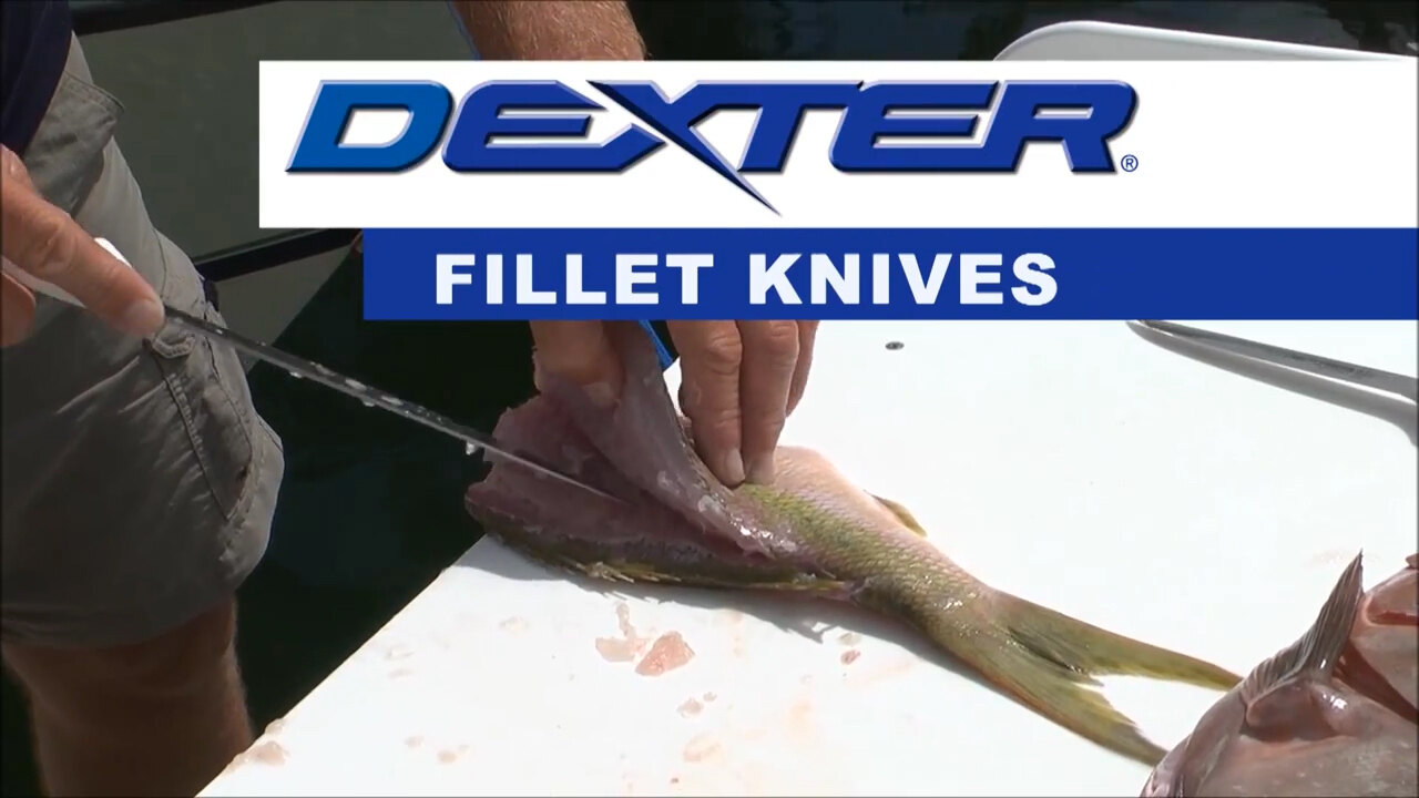 Dexter Russell Coated Blade Fishing Fillet Knives – White Water Outfitters