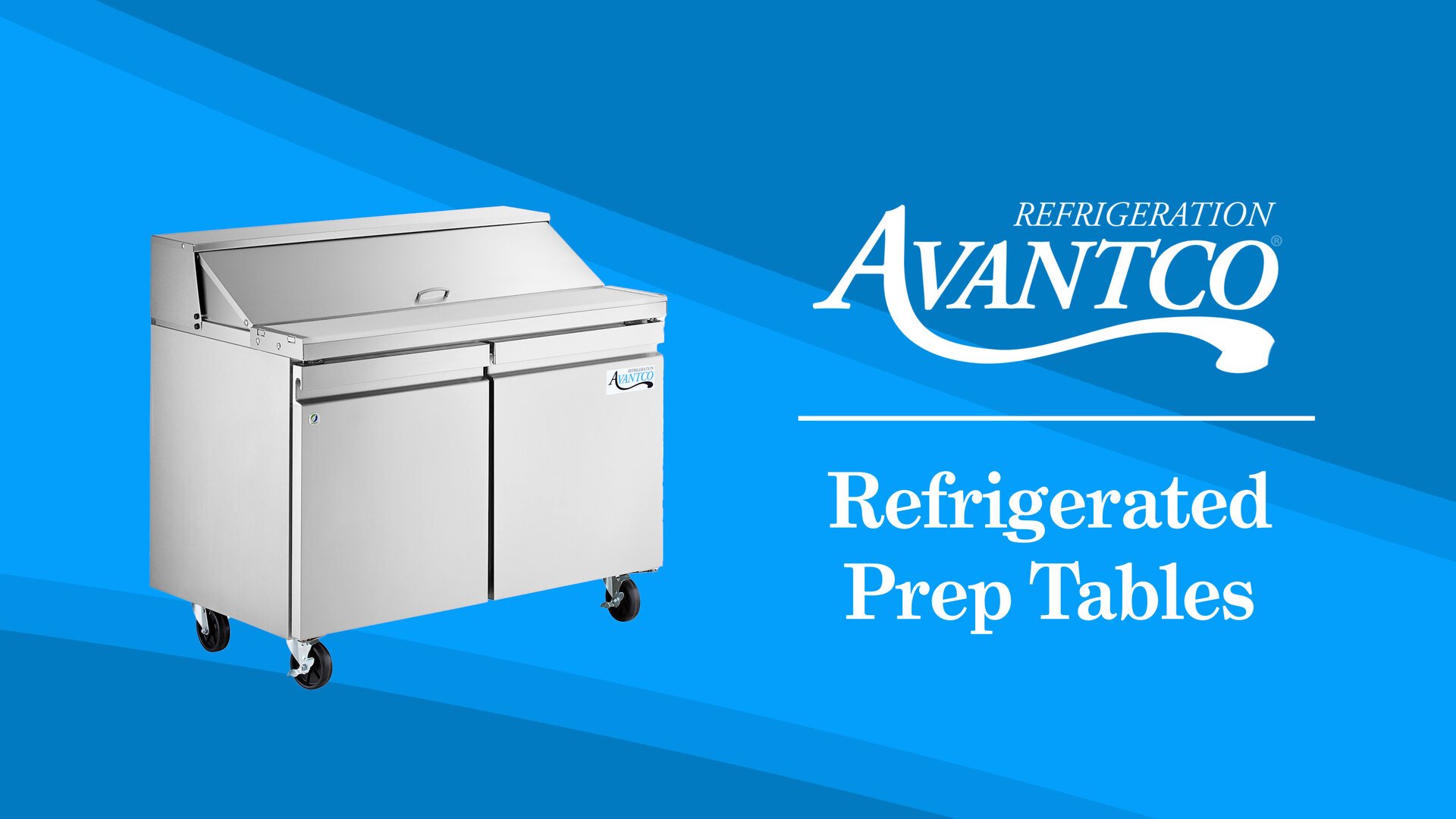 Avantco Refrigerated Prep Tables