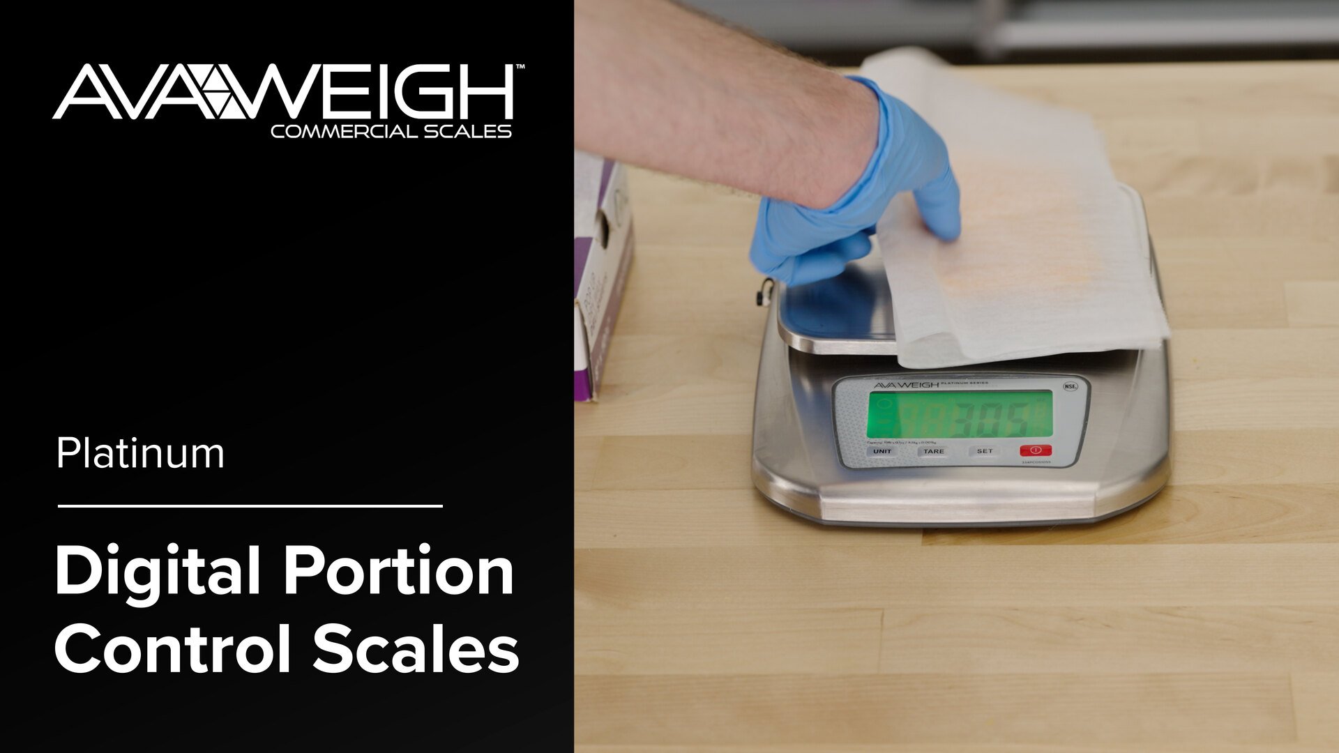 AvaWeigh Platinum Digital Portion Control Scales