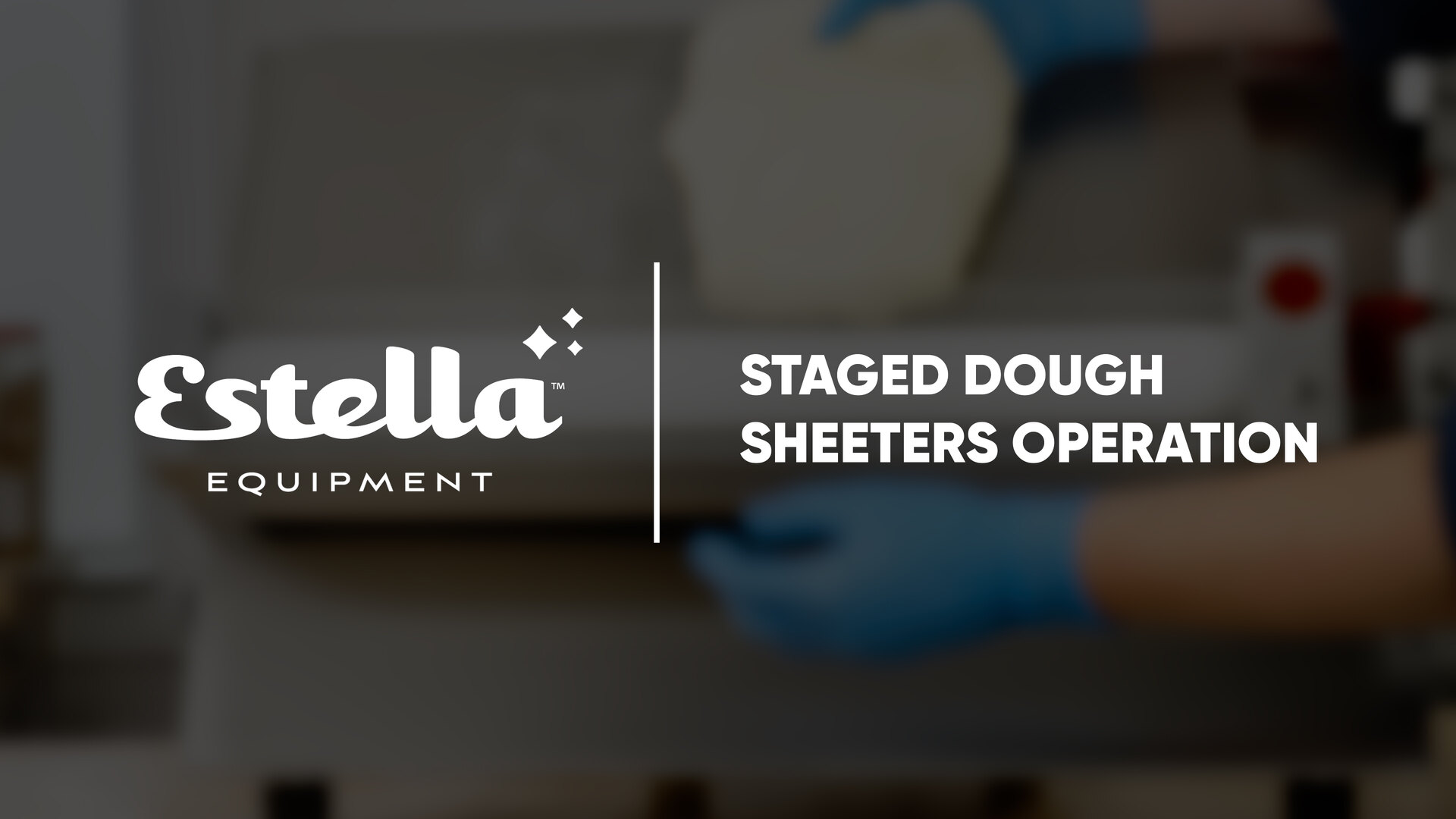 Pizza Dough Sheeter - Estella EDS18D (250 Pieces/Hour)