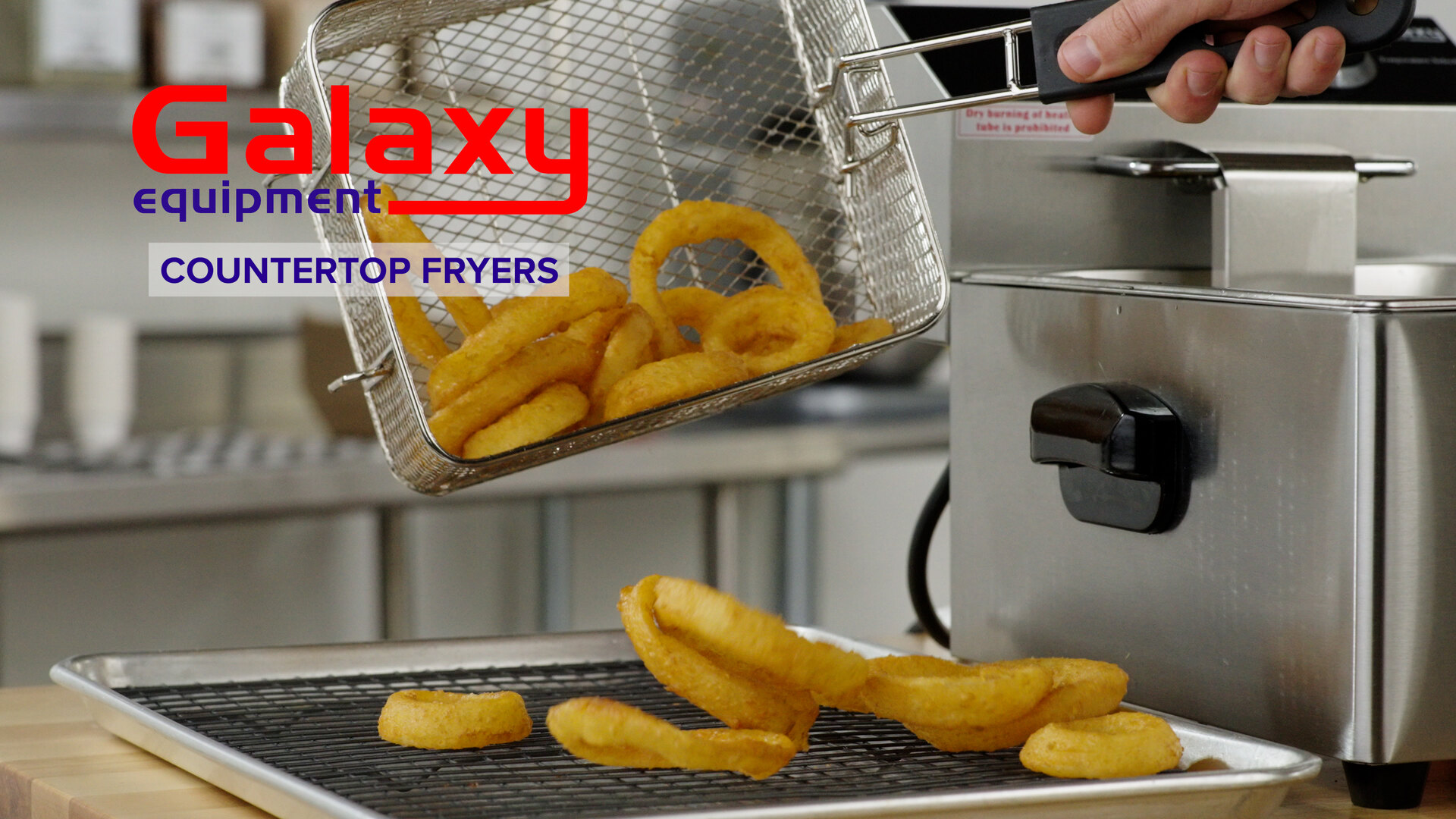 Electric Countertop Fryer - 10 lb. (Galaxy EF10E)