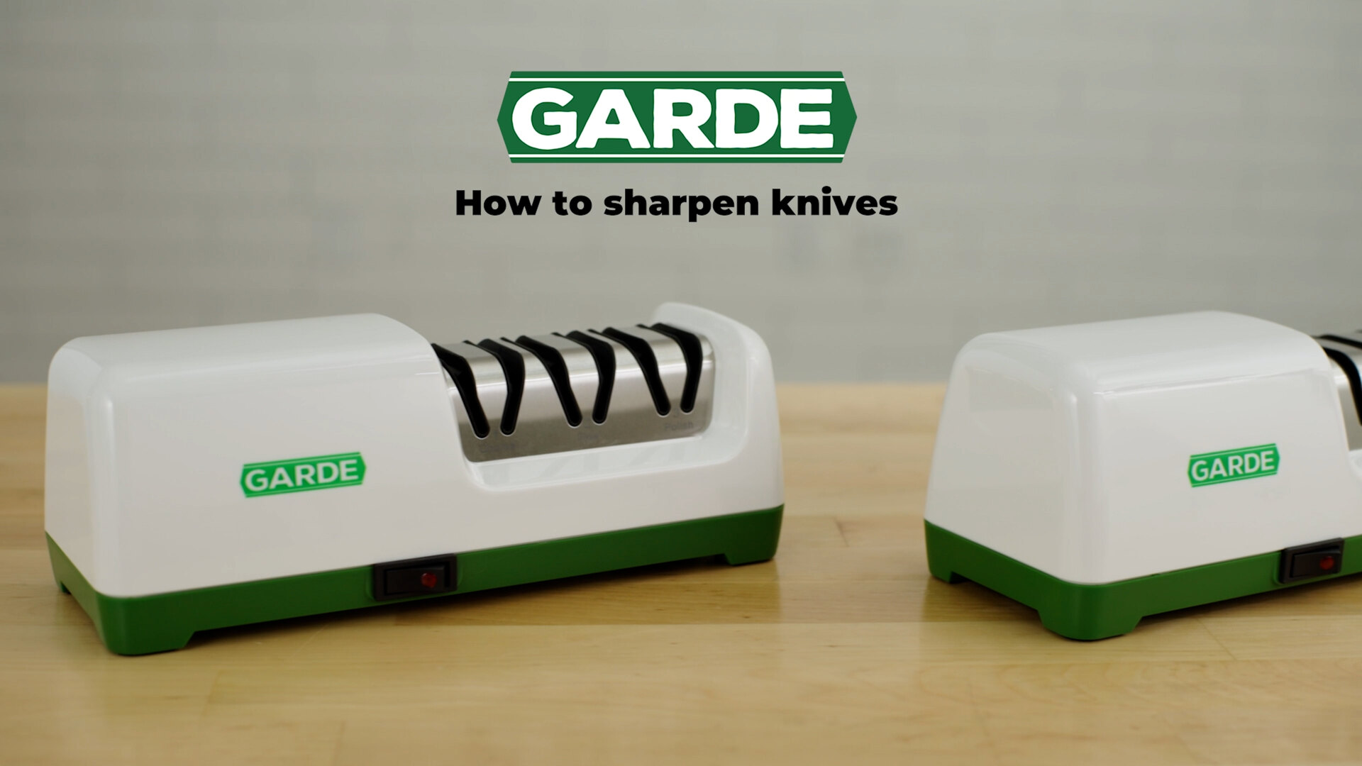 Garde Electric Knife Sharpener for Serrated Knives & More