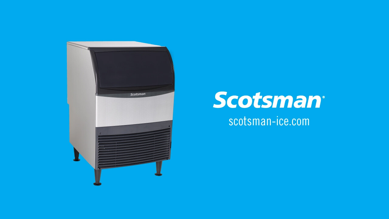 Scotsman UN324A-1 24 Air Cooled Undercounter Nugget Ice