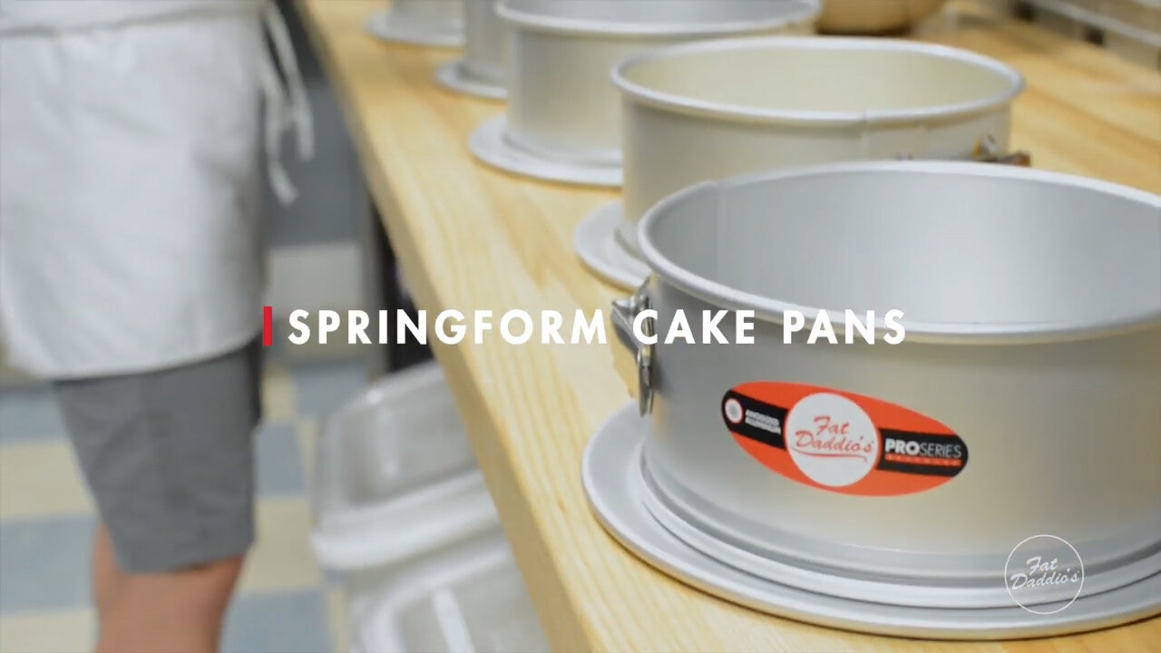 PSF63 for sale online Fat Daddio's Anodized Aluminum 6 Inch x 3 Inch Round Springform Cake Pan 