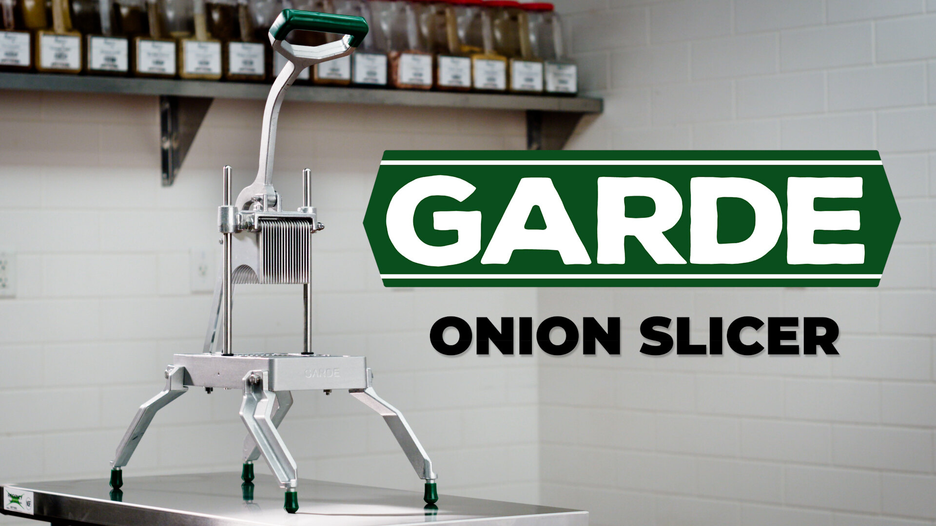 Garde ONSLIC14 1/4 Onion / Produce Slicer