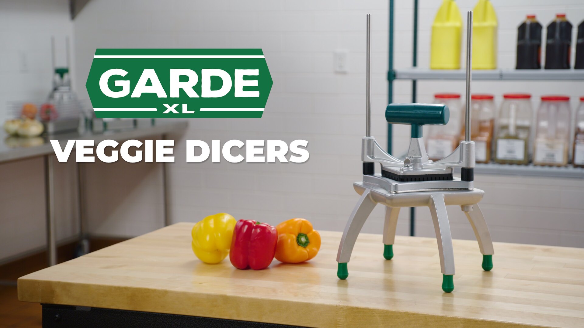 Garde Commercial Vegetable Dicer - 1/4