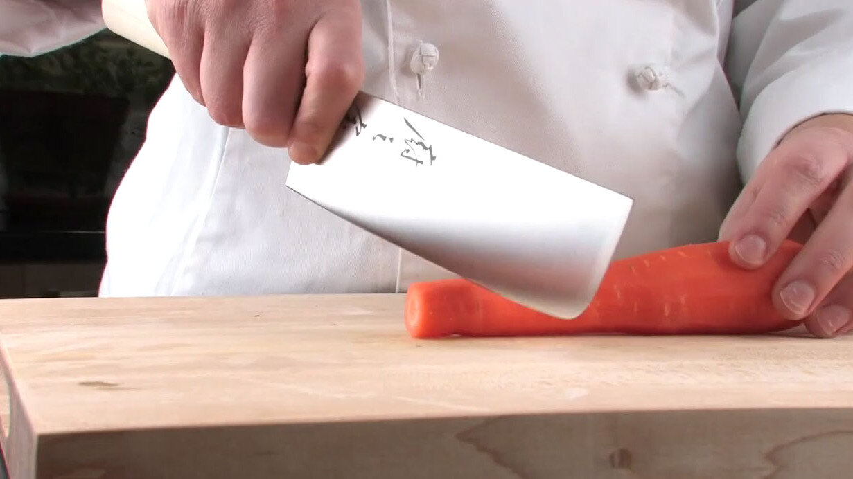 Mercer Culinary 7 Santoku Knife with Wood Handle M24407