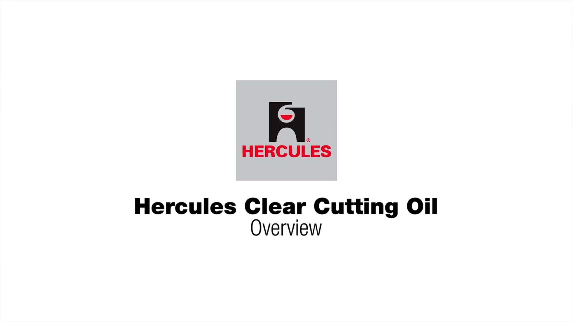 Hercules 40120 Clear Cutting Oil - 1 Gal.