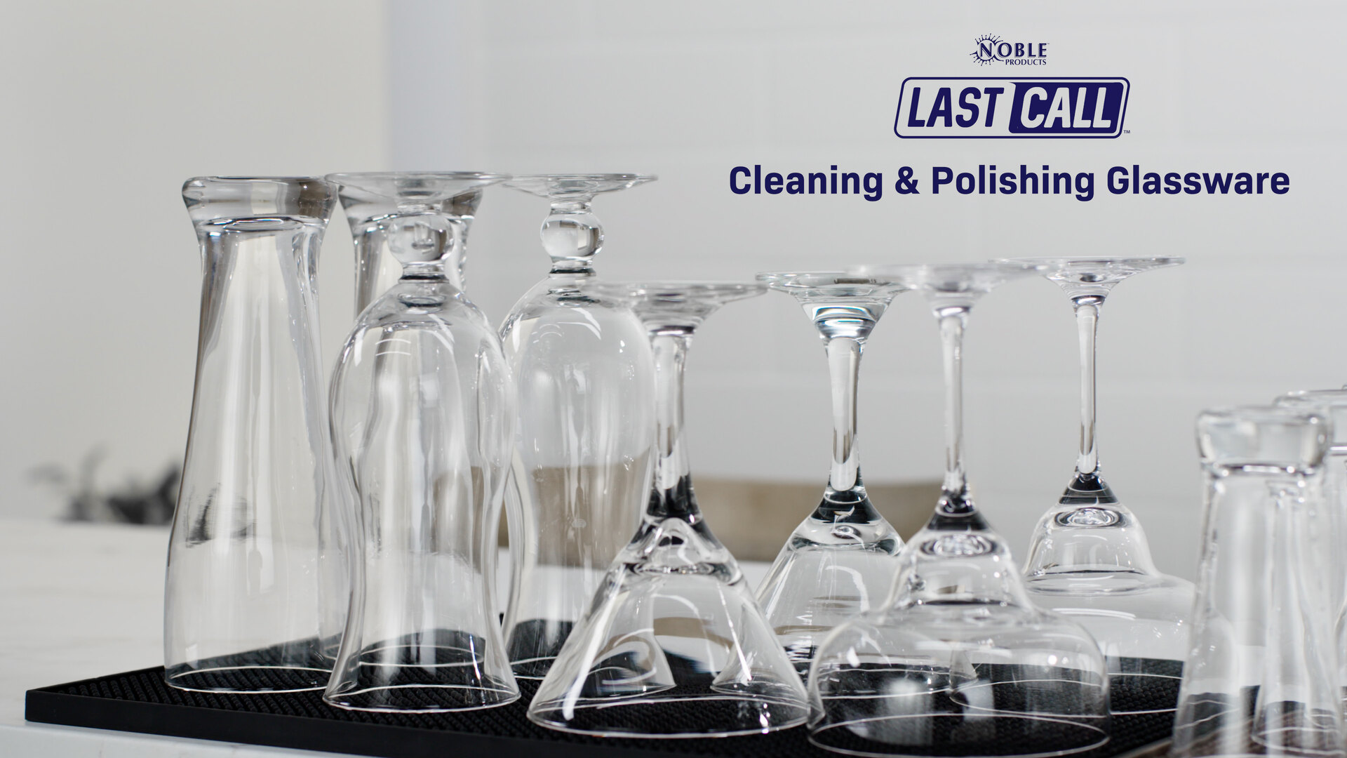 How to Clean & Polish Glassware Like a Pro
