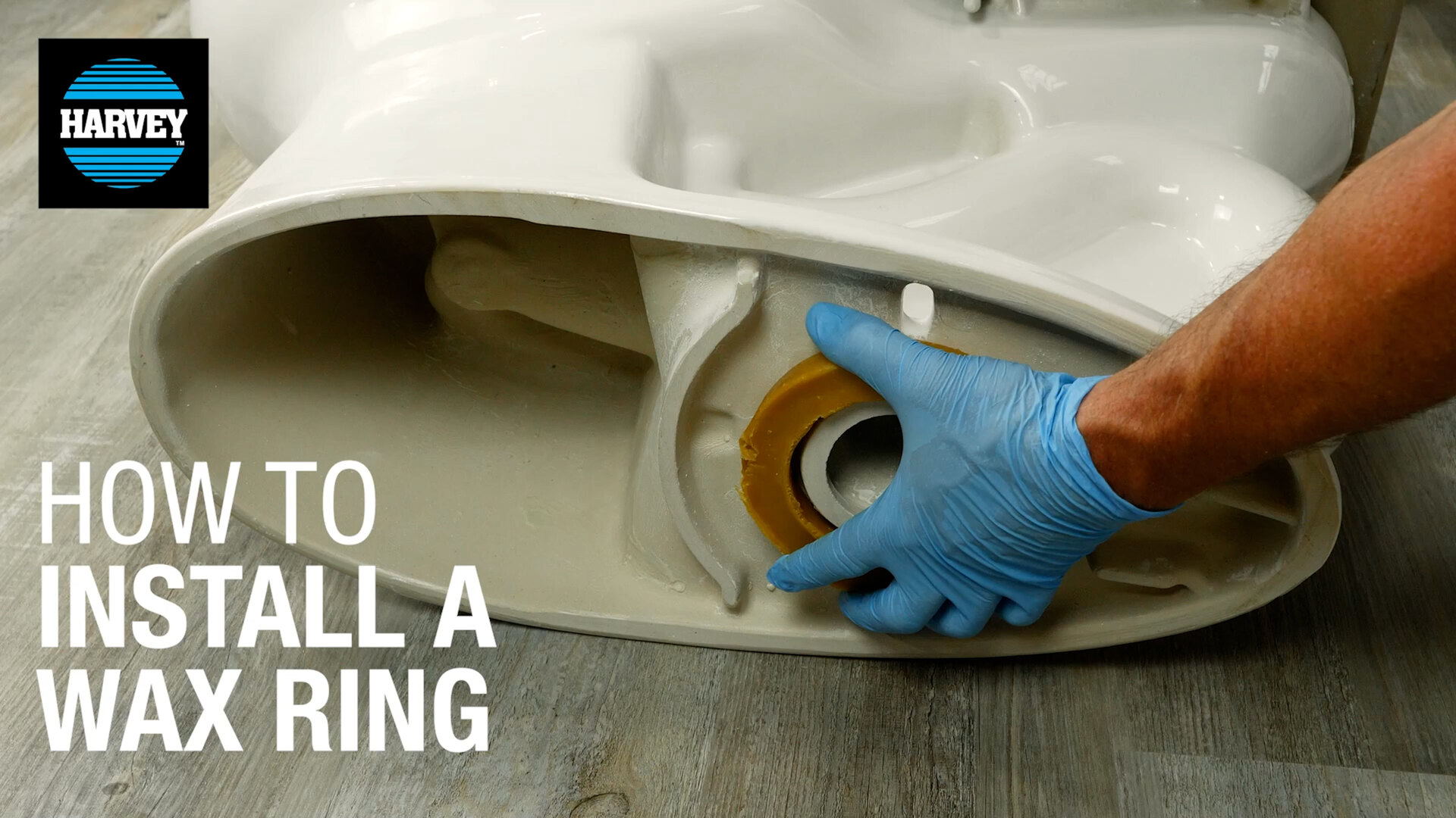 Harvey - How to Install a Wax Ring Video