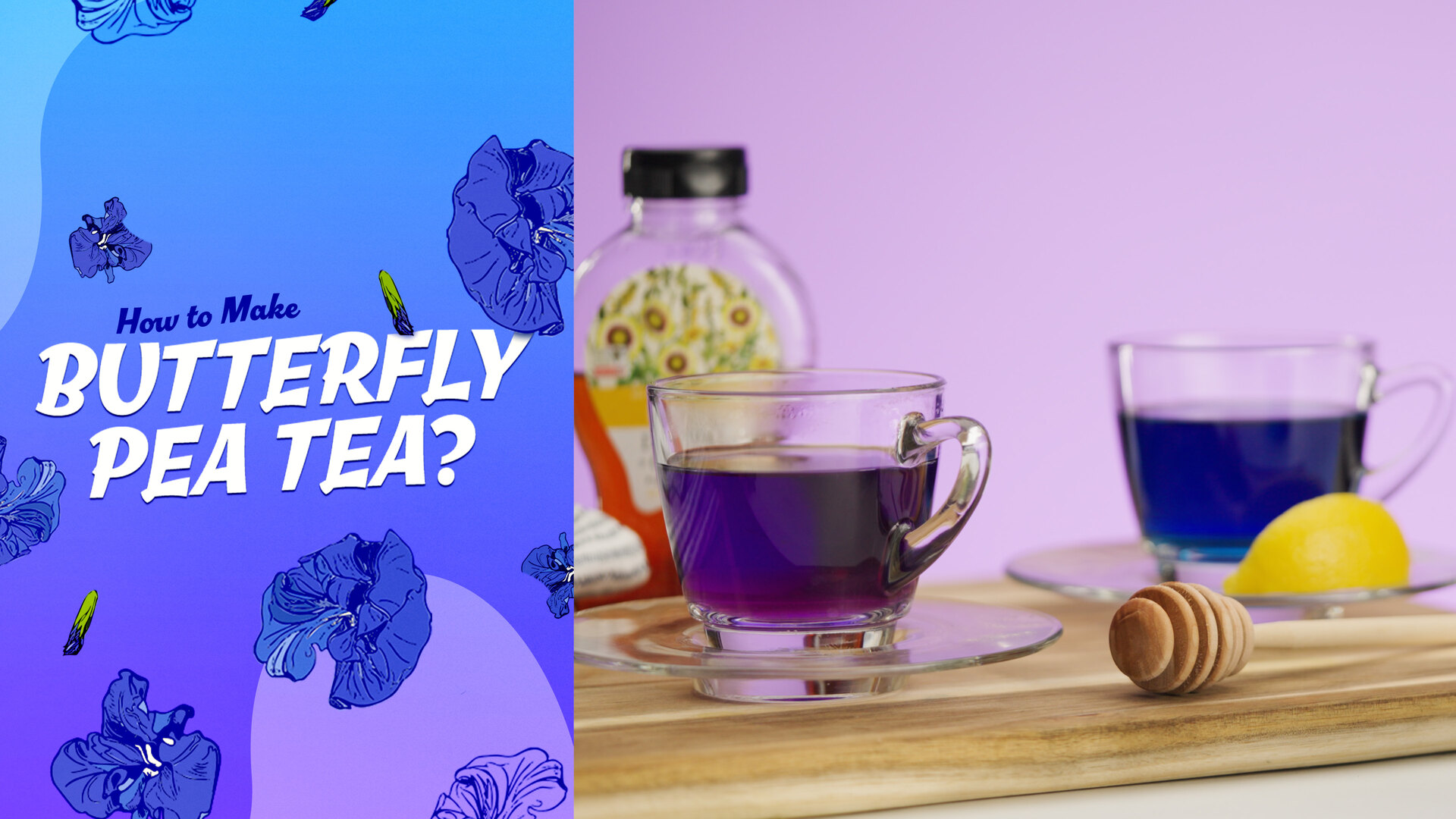 How to Make Butterfly Pea Tea Video