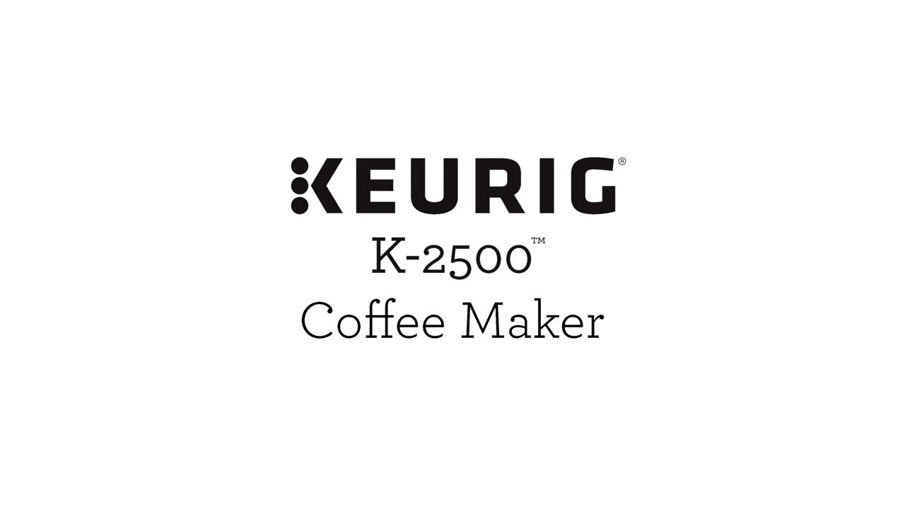 Keurig® K-2500® Commercial Coffee Maker with Pour-Over Water Reservoir