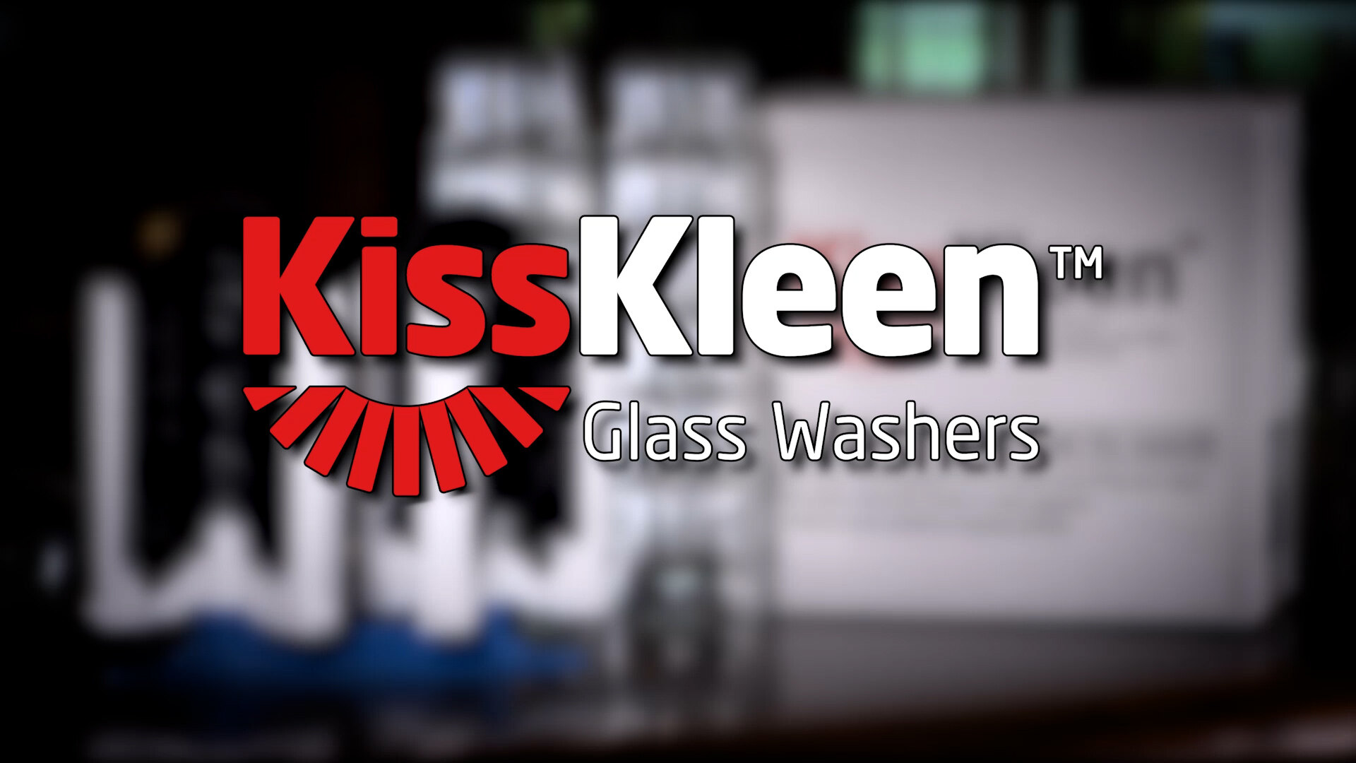 KissKleen KGW-0813 Manual Glass Washer with 8 Brushes