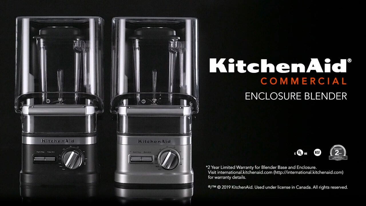 KitchenAid KSBC1B0CU Contour Silver Commercial Beverage Blender