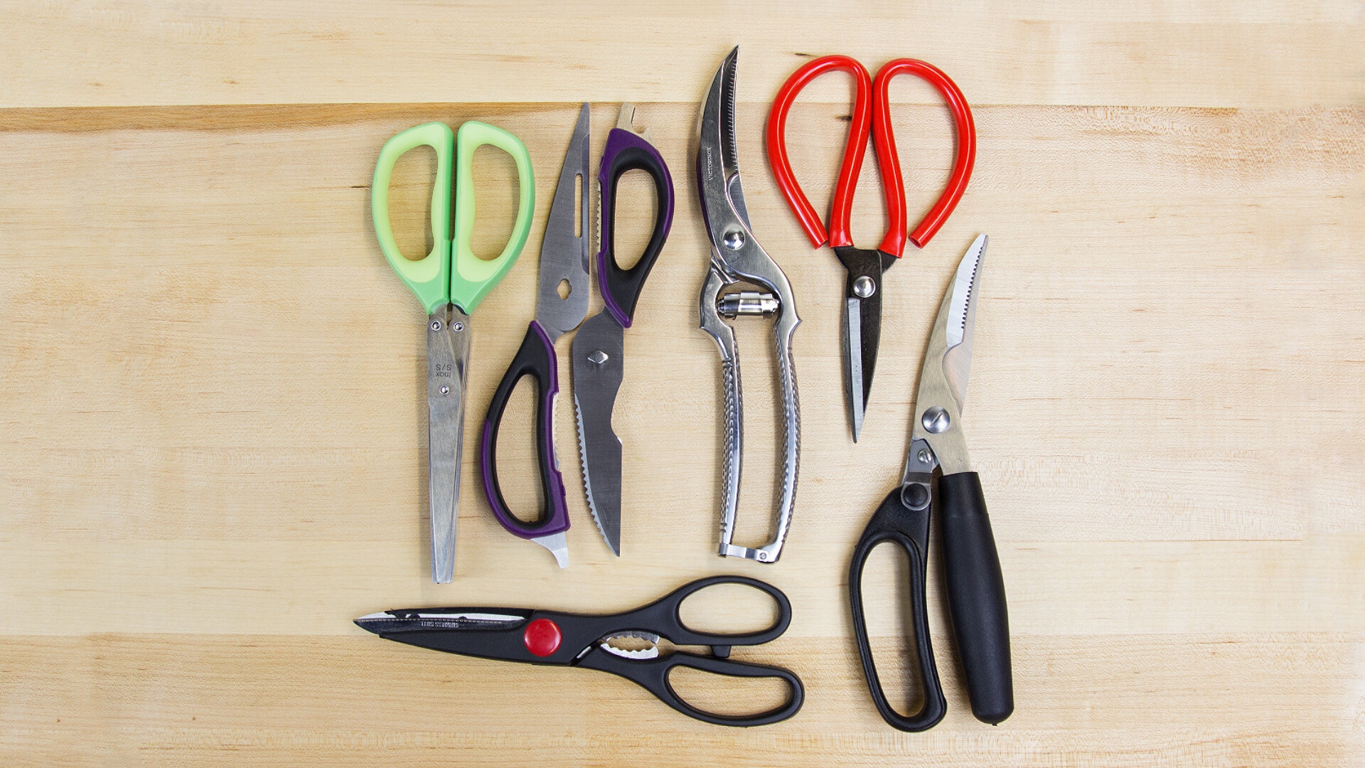 Types of Kitchen Scissors Video - Types & Uses