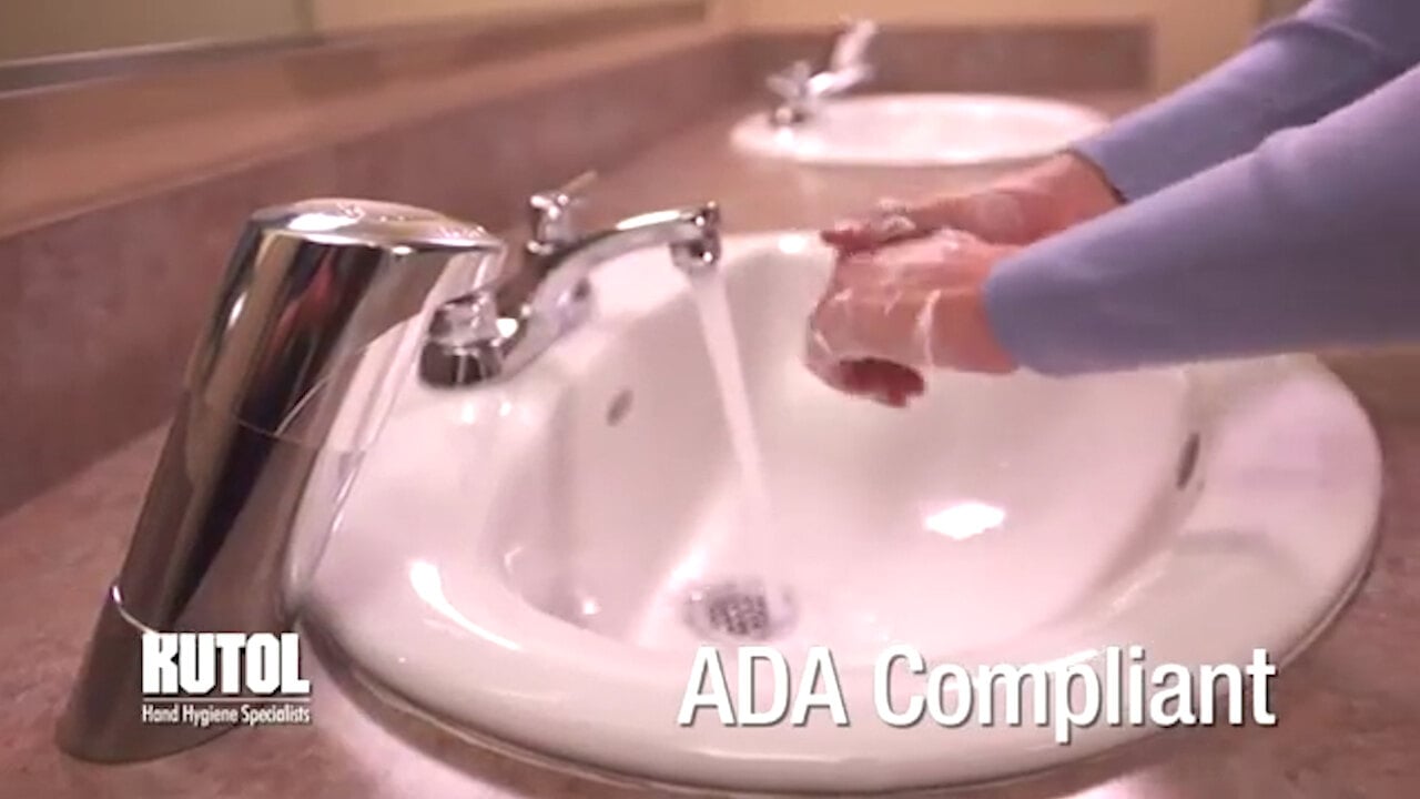 Kutol EZ Foam Chrome Counter Mount Soap Dispenser