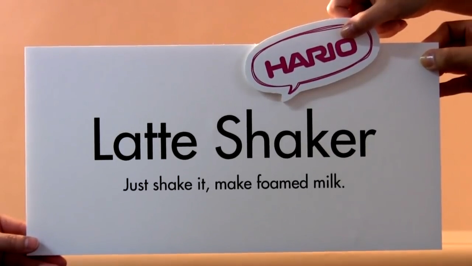 Hario Latte Shaker Milk Frother