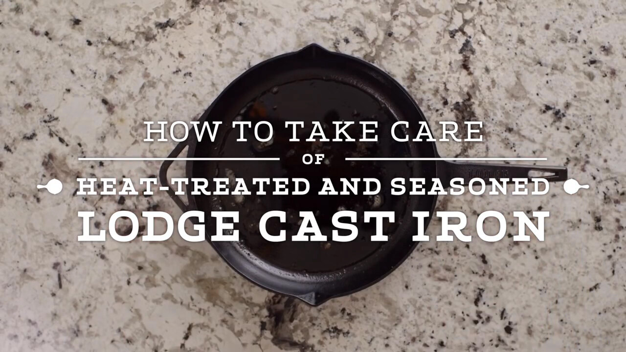 Lodge Cast Iron Cleaning & Care