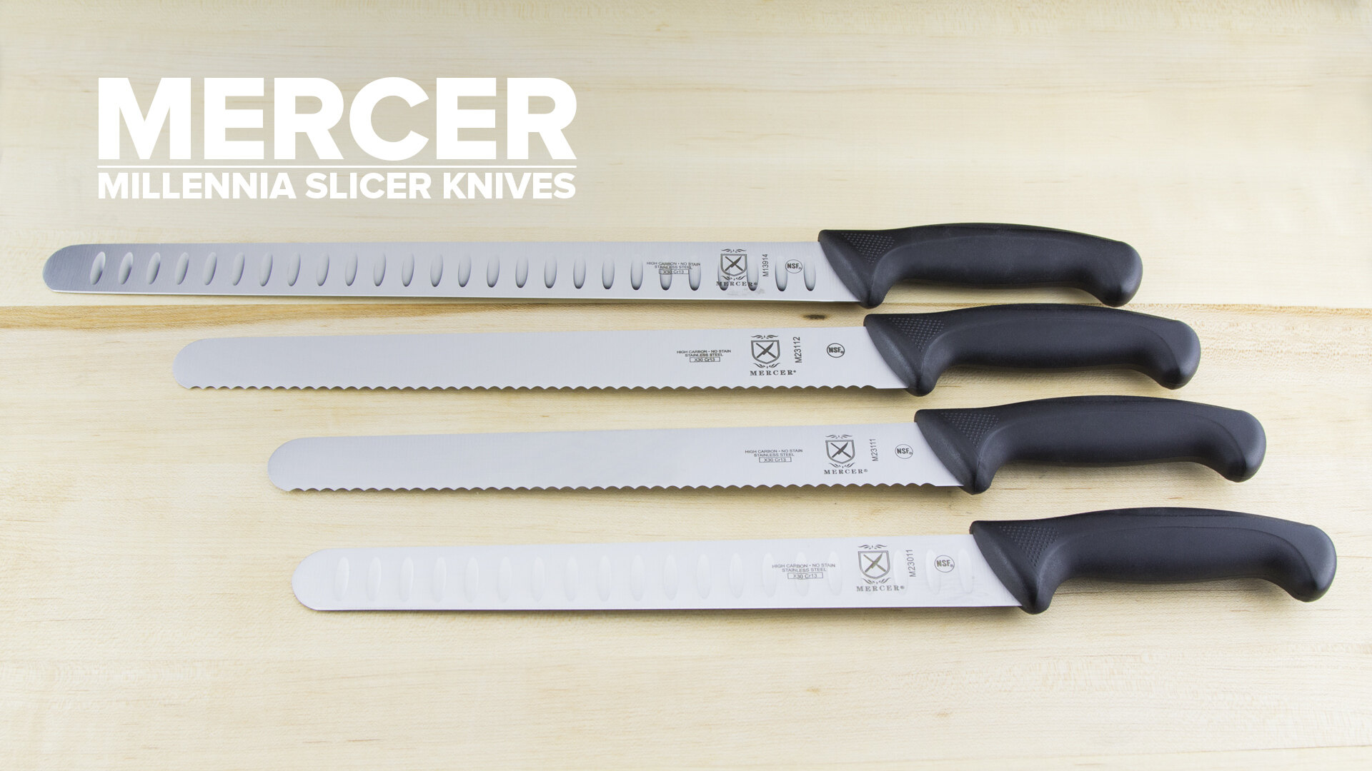 Mercer Culinary M33413M Millennia® White A5 Level Cut-Resistant