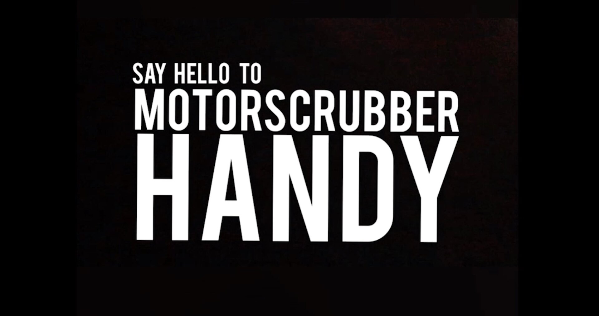 MotorScrubber MSHANDY 3 AGM Cordless Hand Held Disc Floor Scrubber