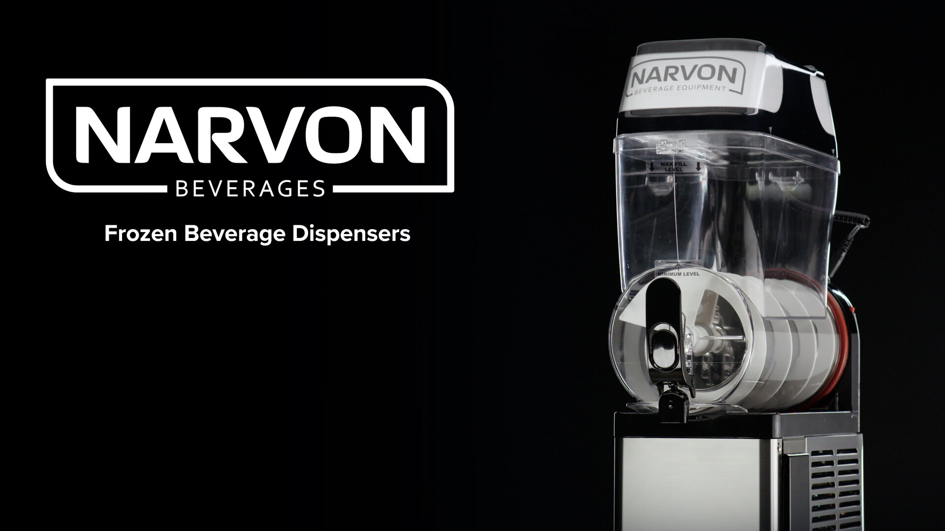 Narvon Summit Triple 3.2 Gallon Granita / Slushy / Frozen Beverage