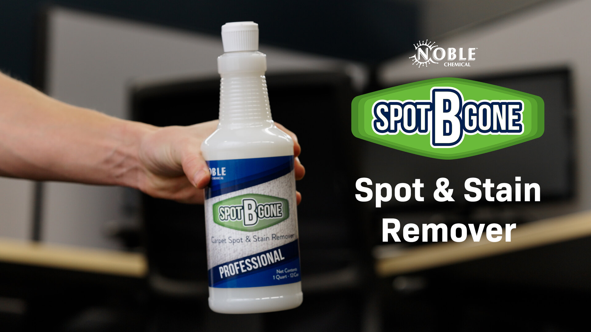 Noble Chemical 32 oz Spot-B-Gone Carpet Spot and Stain Remover
