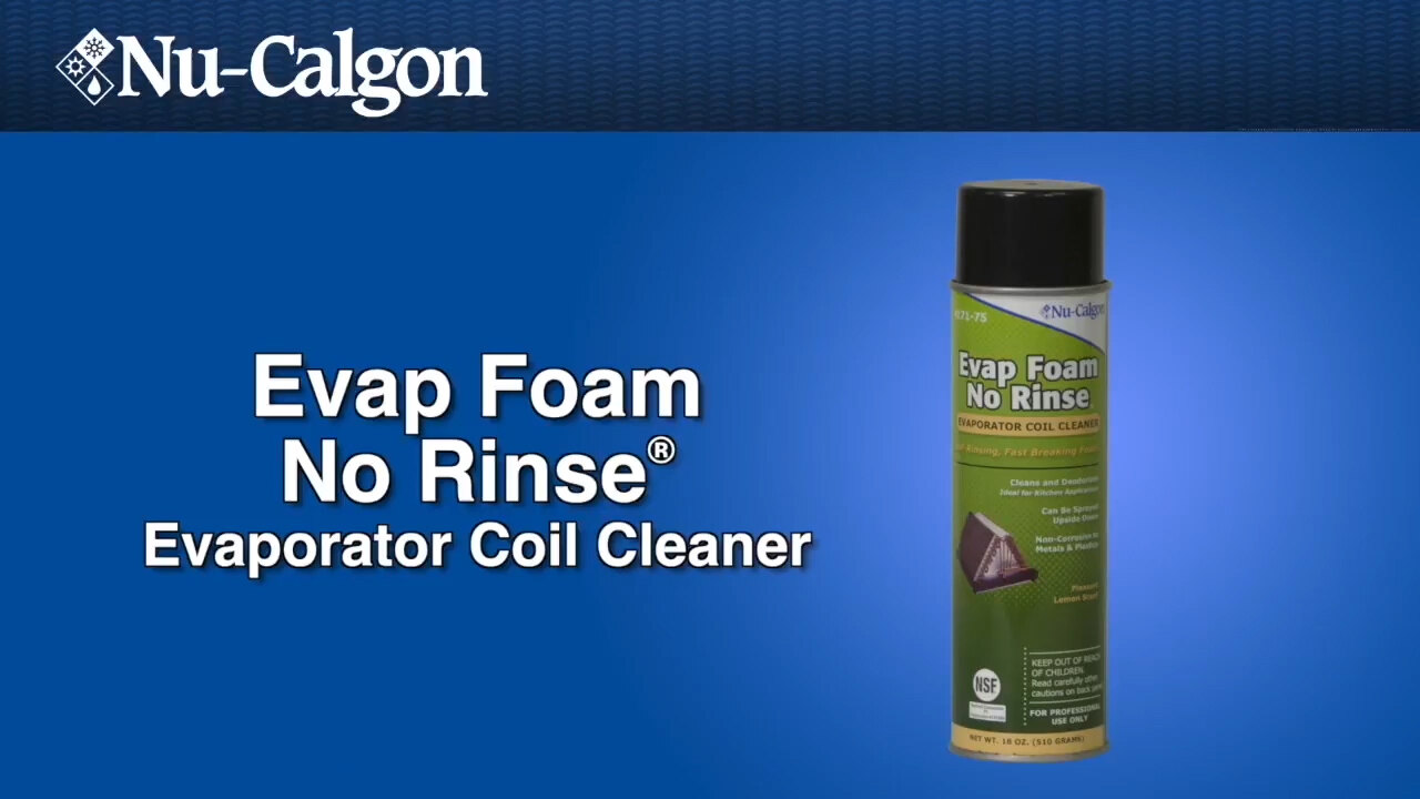 Nu-Calgon Evap-Fresh No Rinse® Evaporator Coil Cleaner