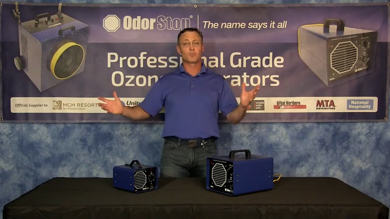 OS6500UV2 - Ozone Generator/UV Air Cleaner with 6 Ozone Plates, UV