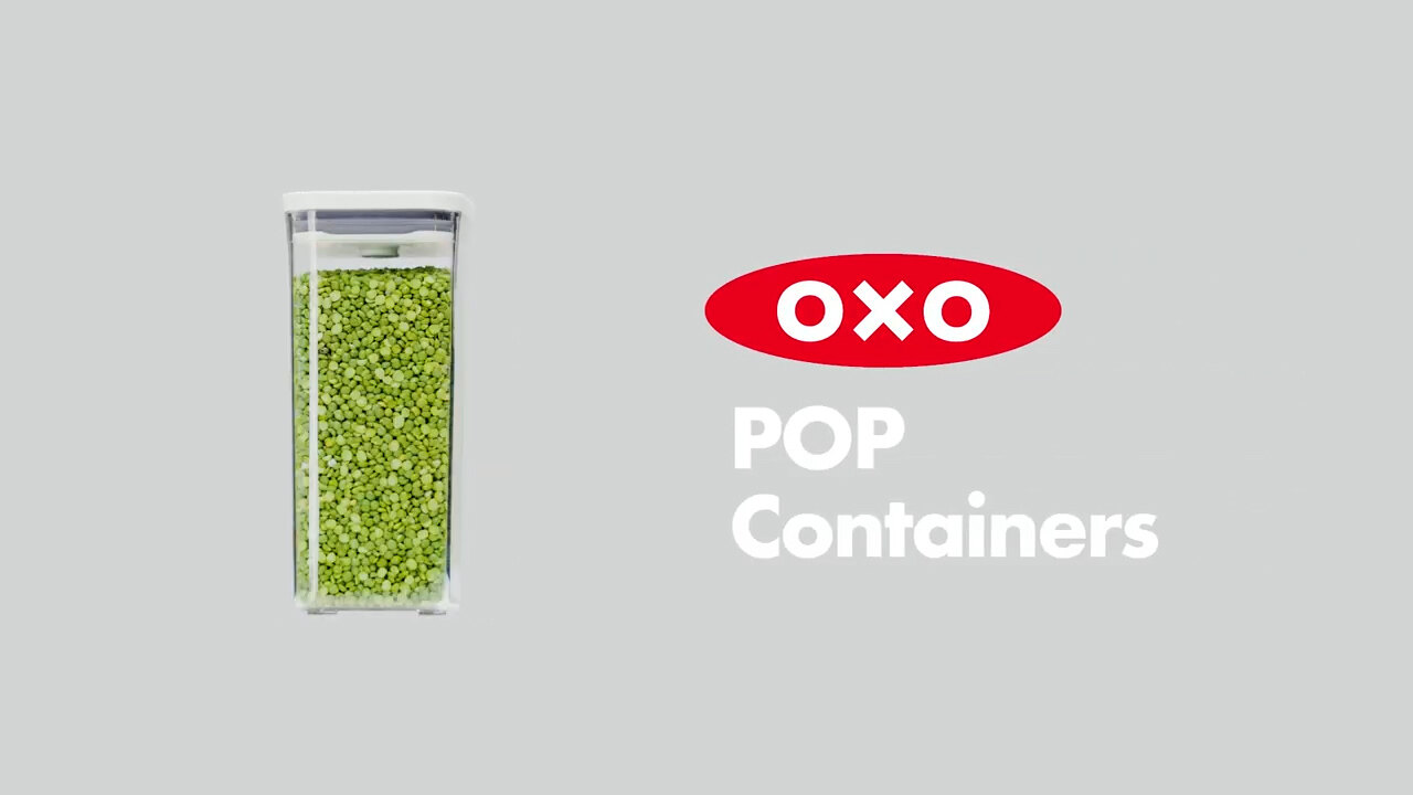 OXO POP 2.3-Qt Tall Small Square Airtight Food Storage Container + Reviews
