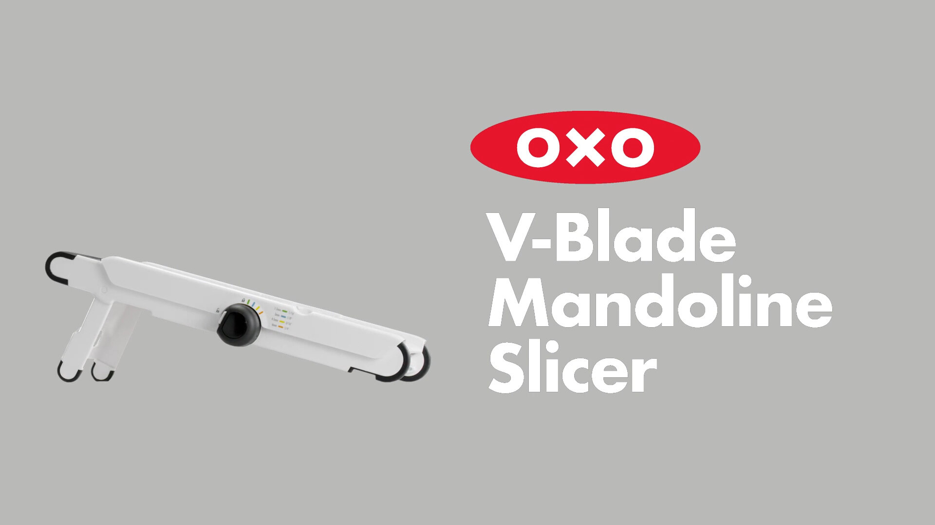 OXO 1155700 Good Grips Plastic V-Blade Mandoline Slicer
