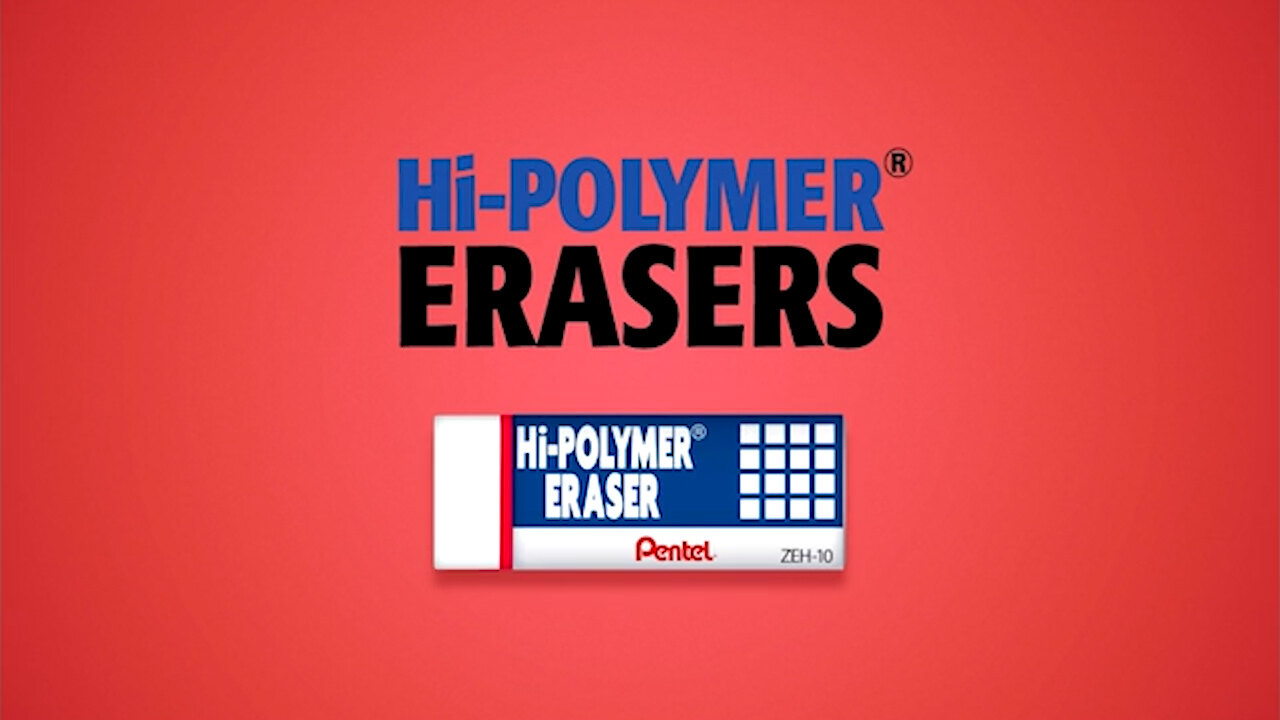 Pentel Hi-Polymer Erasers 