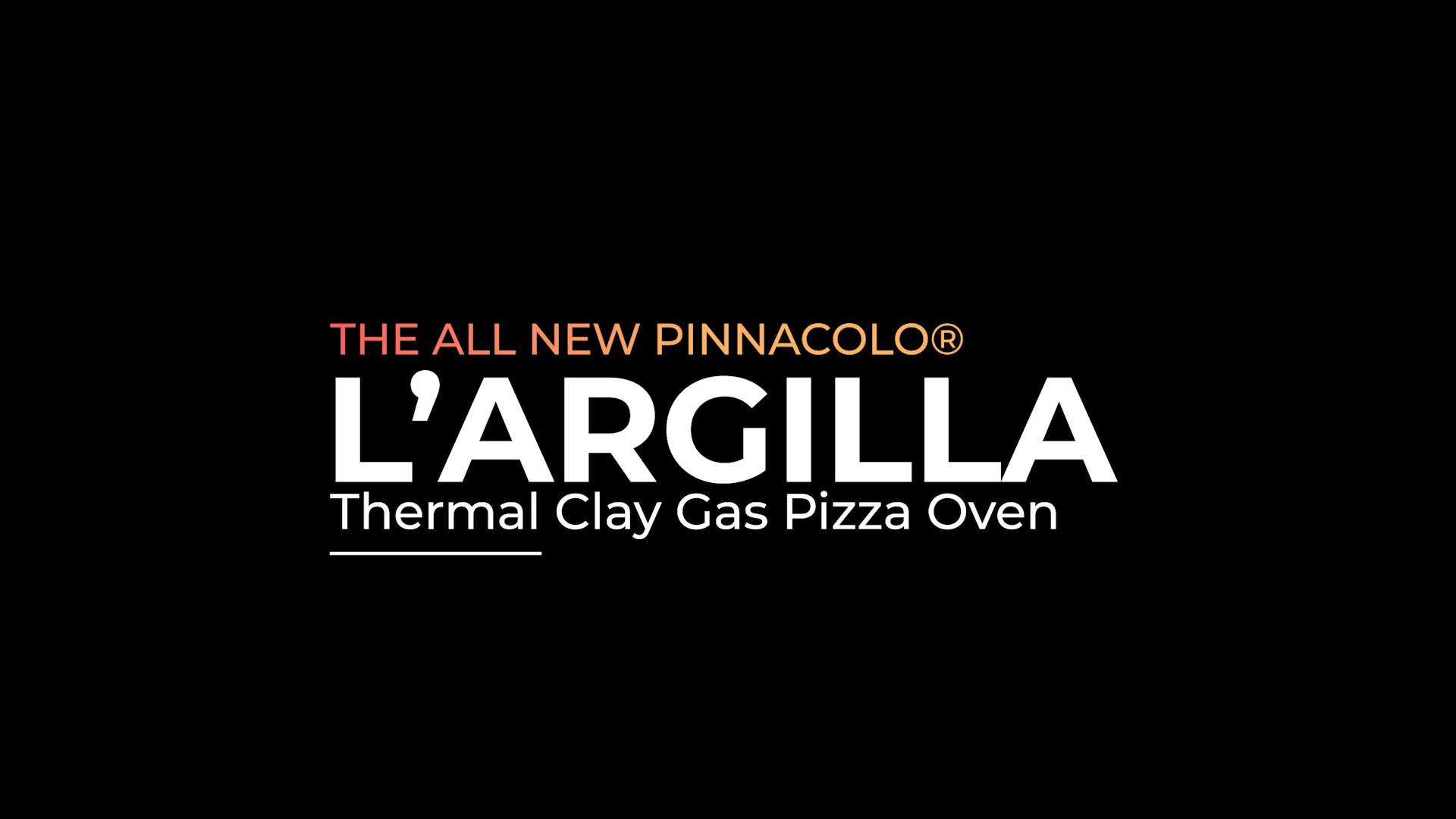 PINNACOLO L'Argilla Thermal Clay Gas Oven with Accessories