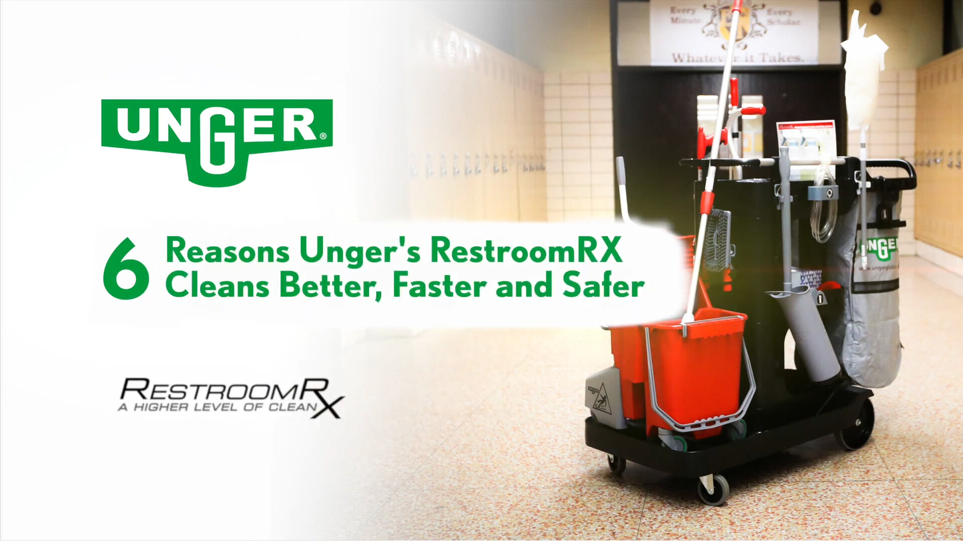 Unger® Bathroom Mopping & Toilet Cleaning Kit (#RRPRO) —