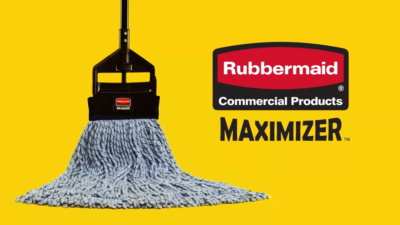 Rubbermaid Commercial Products Medium Maximizer Microfiber Mop Head